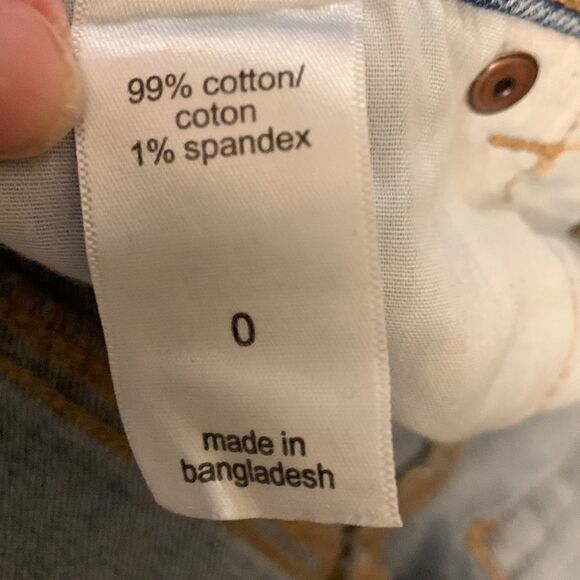 Maurice’s Size 0 Capri/cropped pant mid rise Distressed denim - Picture 7 of 8